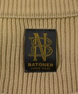BATONER（バトナー）ニット・セーター ベージュ サイズ:1(S位) メンズ/2200701463137