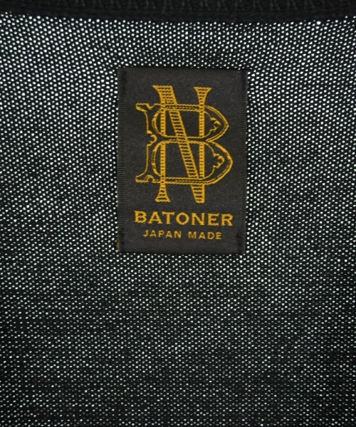 BATONER（バトナー）ニット・セーター 黒 サイズ:1(S位) メンズ/2200705490061