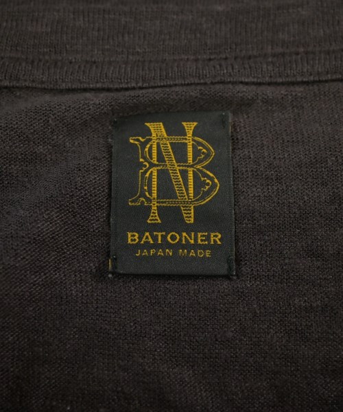 BATONER（バトナー）Tシャツ・カットソー 茶 サイズ:2(M位) メンズ/2200706855128