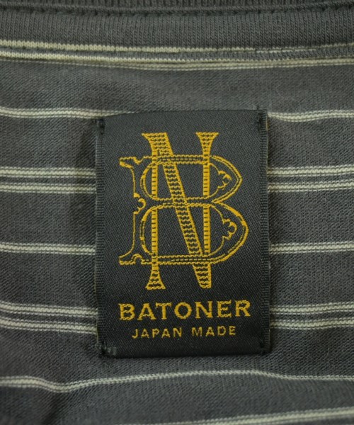 BATONER（バトナー）Tシャツ・カットソー グレー サイズ:3(L位) メンズ/2200664650049