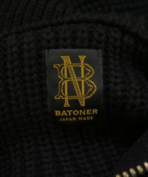 BATONER（バトナー）カーディガン 黒 サイズ:L メンズ/2200661012130