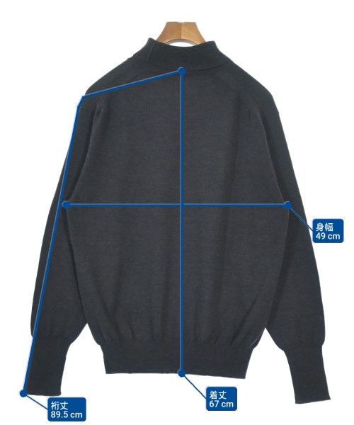 BATONER（バトナー）ニット・セーター グレー サイズ:1(S位) メンズ/2200665544033