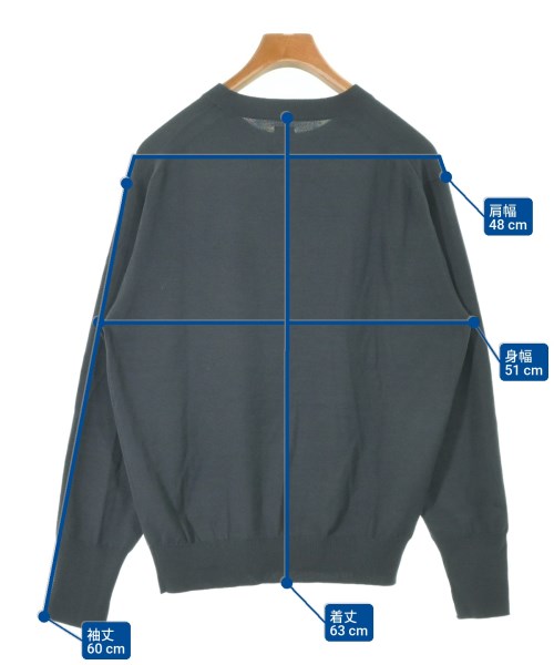 BATONER（バトナー）ニット・セーター 紺 サイズ:2(M位) メンズ/2200665735035