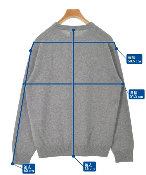 BATONER（バトナー）ニット・セーター グレー サイズ:2(M位) メンズ/2200665735042