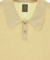 BATONER（バトナー）ポロシャツ 黄 サイズ:3(L位) メンズ/2200665758058