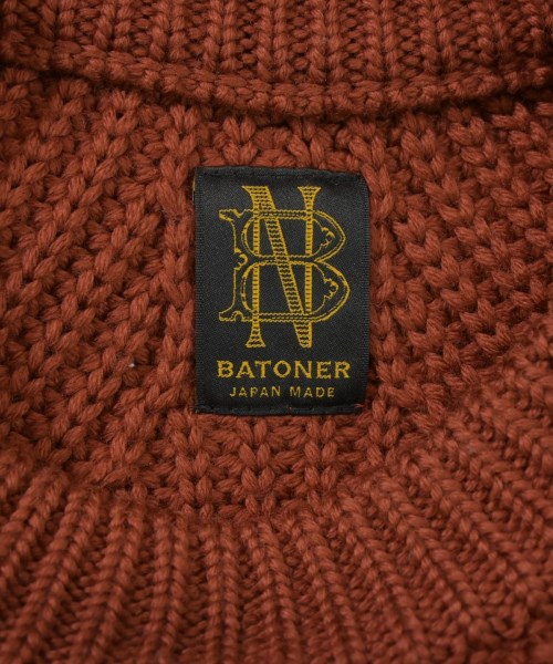 BATONER（バトナー）ニット・セーター 茶 サイズ:2(M位) メンズ/2200662444022
