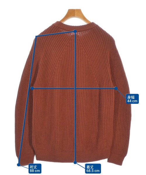 BATONER（バトナー）ニット・セーター 茶 サイズ:2(M位) メンズ/2200662444022