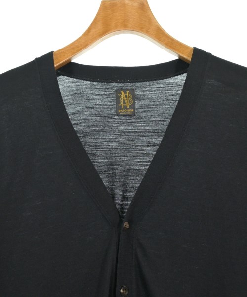 BATONER（バトナー）カーディガン 黒 サイズ:2(M位) メンズ/2200669638066