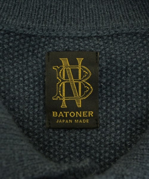 BATONER（バトナー）ニット・セーター 紺 サイズ:2(M位) メンズ/2200725405366