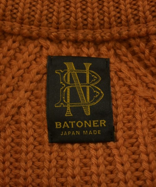 BATONER（バトナー）ニット・セーター オレンジ サイズ:3(L位) メンズ/2200717137084
