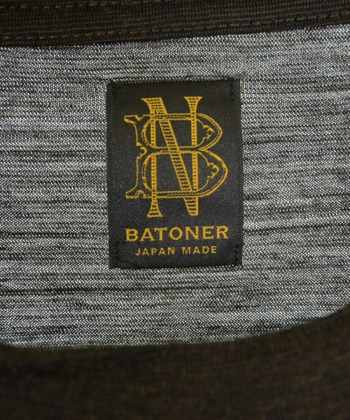 BATONER（バトナー）Tシャツ・カットソー 茶 サイズ:3(L位) メンズ/2200720721027