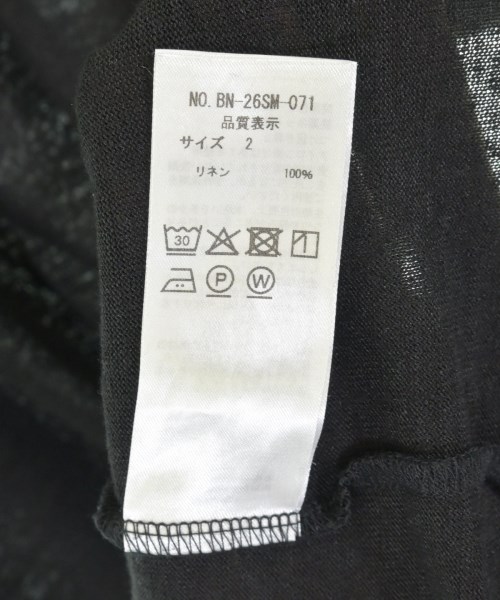 BATONER（バトナー）Tシャツ・カットソー 黒 サイズ:2(M位) メンズ/2200722333068