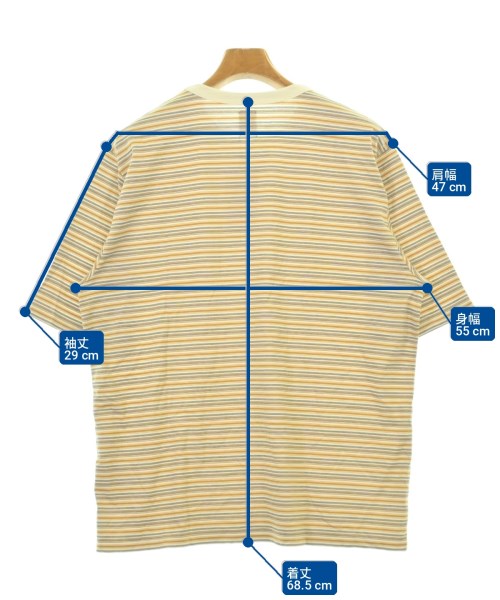 BATONER（バトナー）Tシャツ・カットソー 黄 サイズ:3(L位) メンズ/2200722024010