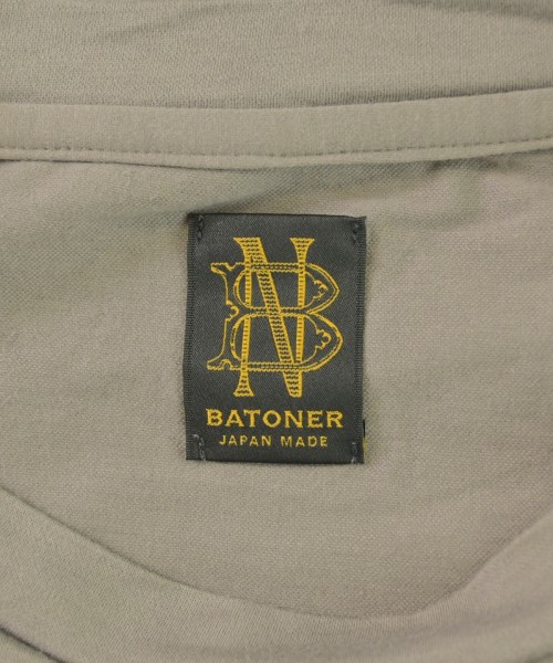 BATONER（バトナー）Tシャツ・カットソー グレー サイズ:3(L位) メンズ/2200722024041