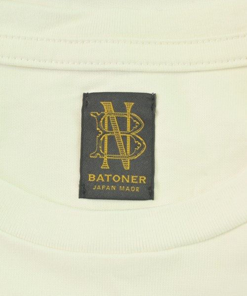 BATONER（バトナー）Tシャツ・カットソー 白 サイズ:3(L位) メンズ/2200722024072