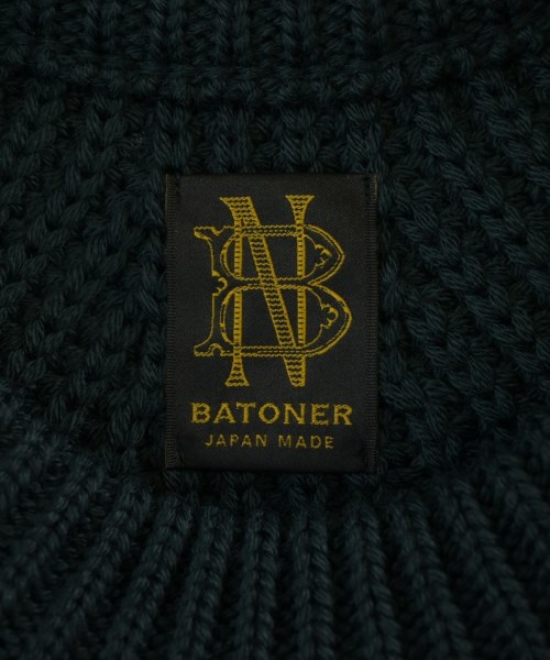 BATONER（バトナー）ニット・セーター 緑 サイズ:1(S位) メンズ/2200726691034