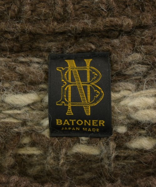 BATONER（バトナー）ニット・セーター 茶 サイズ:3(L位) メンズ/2200726837081