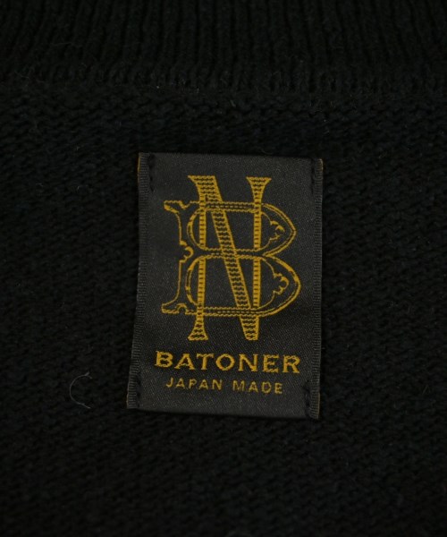 BATONER（バトナー）ニット・セーター 黒 サイズ:3(L位) メンズ/2200727697028