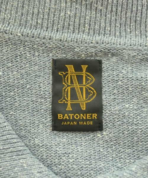 BATONER（バトナー）ニット・セーター 青 サイズ:3(L位) メンズ/2200724575060