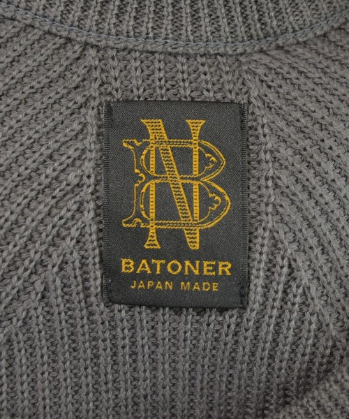 BATONER（バトナー）ニット・セーター グレー サイズ:2(M位) メンズ/2200729188043