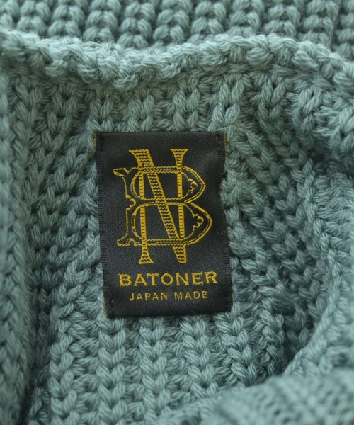BATONER（バトナー）ニット・セーター 青 サイズ:2(M位) メンズ/2200676501056