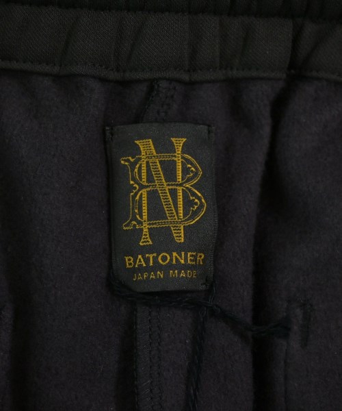 BATONER（バトナー）スウェットパンツ 黒 サイズ:1(S位) メンズ/2200681792074
