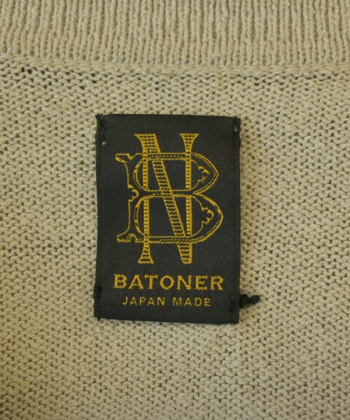BATONER（バトナー）ニット・セーター ベージュ サイズ:2(M位) メンズ/2200689148019