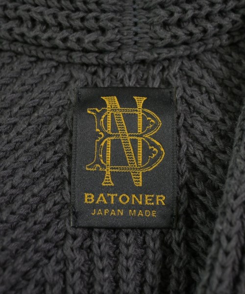 BATONER（バトナー）カーディガン グレー サイズ:3(L位) メンズ/2200686713241