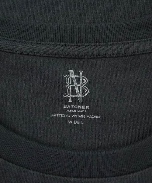 BATONER（バトナー）Tシャツ・カットソー 紺 サイズ:L メンズ/2200686669111