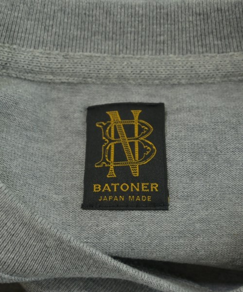 BATONER（バトナー）Tシャツ・カットソー グレー サイズ:1(S位) メンズ/2200685517185