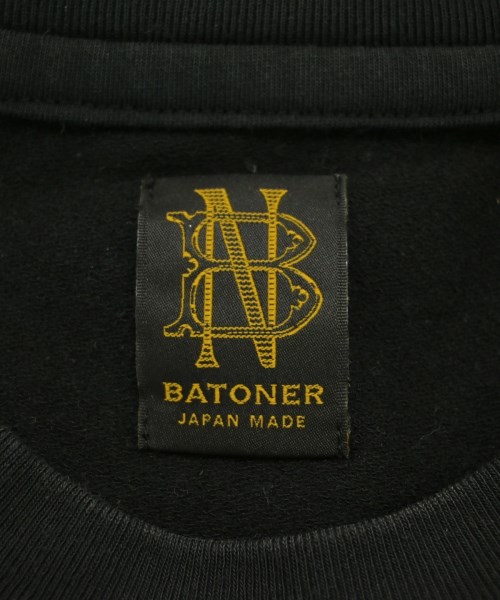 BATONER（バトナー）Tシャツ・カットソー 黒 サイズ:2(M位) メンズ/2200693171164