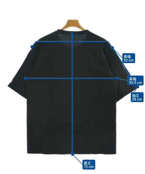 BATONER（バトナー）Tシャツ・カットソー 黒 サイズ:3(L位) メンズ/2200693171201