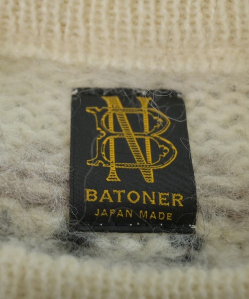 BATONER（バトナー）ニット・セーター 白 サイズ:1(S位) レディース/2200632181032