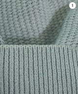 BATONER（バトナー）カーディガン 青 サイズ:2(M位) レディース/2200610347252