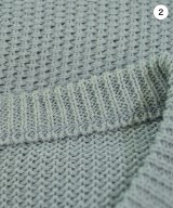 BATONER（バトナー）カーディガン 青 サイズ:2(M位) レディース/2200610347252