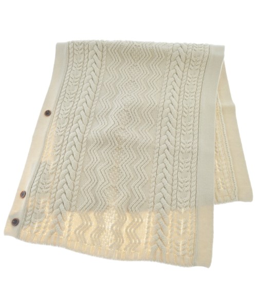 BATONER（バトナー）マフラー 白 サイズ:- レディース/2200610347412