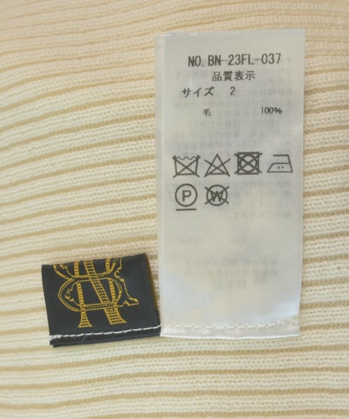 BATONER（バトナー）ニット・セーター 白 サイズ:2(M位) レディース/2200624972105