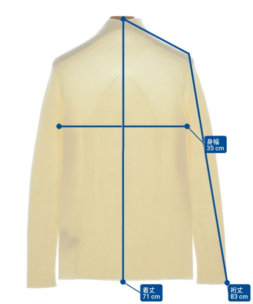 BATONER（バトナー）ニット・セーター 白 サイズ:2(M位) レディース/2200624972105