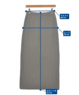 BATONER（バトナー）ロング・マキシ丈スカート グレー サイズ:2(M位) レディース/2200628277169