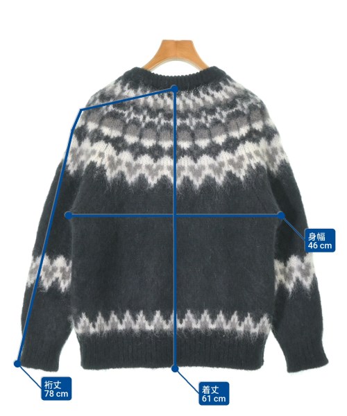 BATONER（バトナー）ニット・セーター 黒 サイズ:1(S位) レディース/2200632681020