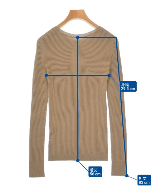 BATONER（バトナー）ニット・セーター ベージュ サイズ:F レディース/2200635350077