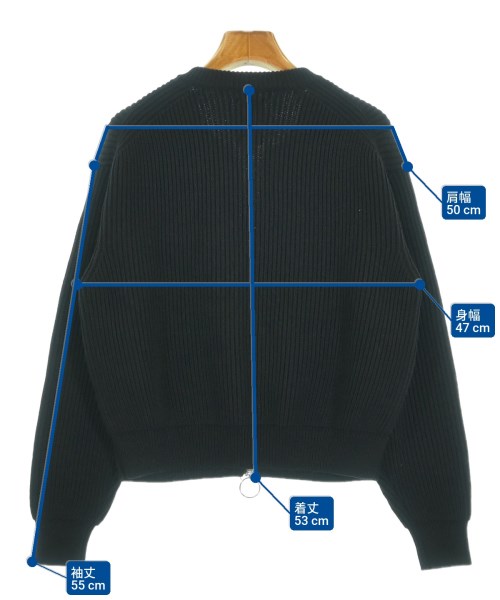 BATONER（バトナー）カーディガン 黒 サイズ:F レディース/2200621486018