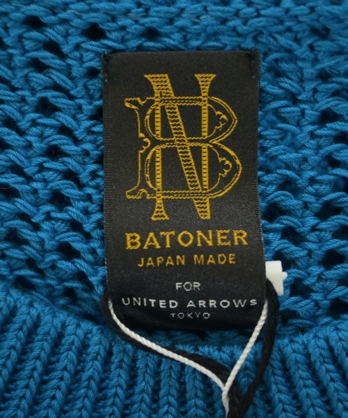 BATONER（バトナー）ニット・セーター 青 サイズ:F レディース/2200628779144