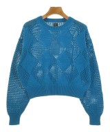 BATONER（バトナー）ニット・セーター 青 サイズ:F レディース/2200628779144
