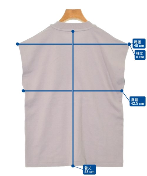 BATONER（バトナー）ノースリーブ グレー サイズ:F レディース/2200632727087