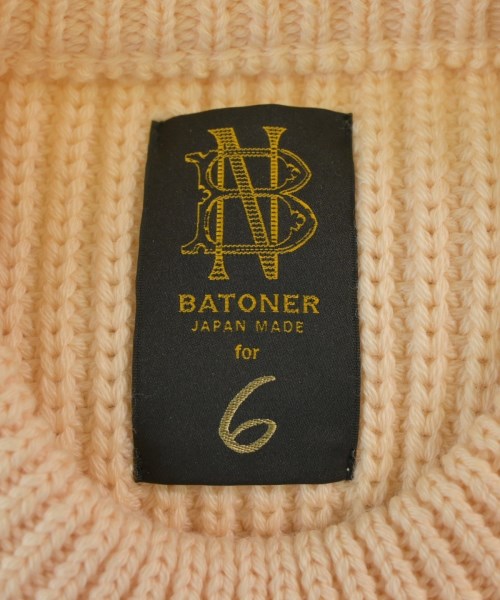 BATONER（バトナー）ニット・セーター オレンジ サイズ:F レディース/2200676611045