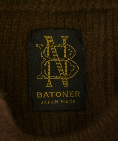 BATONER（バトナー）ニット・セーター 茶 サイズ:2(M位) レディース/2200689360145