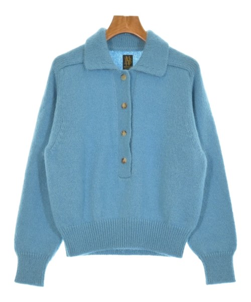BATONER(バトナー)ニット・セーター 青 サイズ:1(S位)/2200658093029