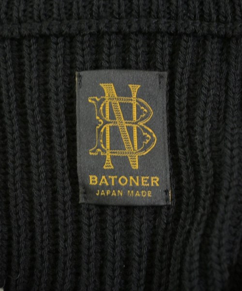 BATONER（バトナー）カーディガン 黒 サイズ:1(S位) レディース/2200658807015
