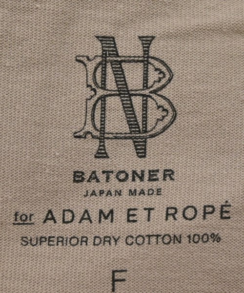 BATONER（バトナー）Tシャツ・カットソー ベージュ サイズ:F レディース/2200654464090